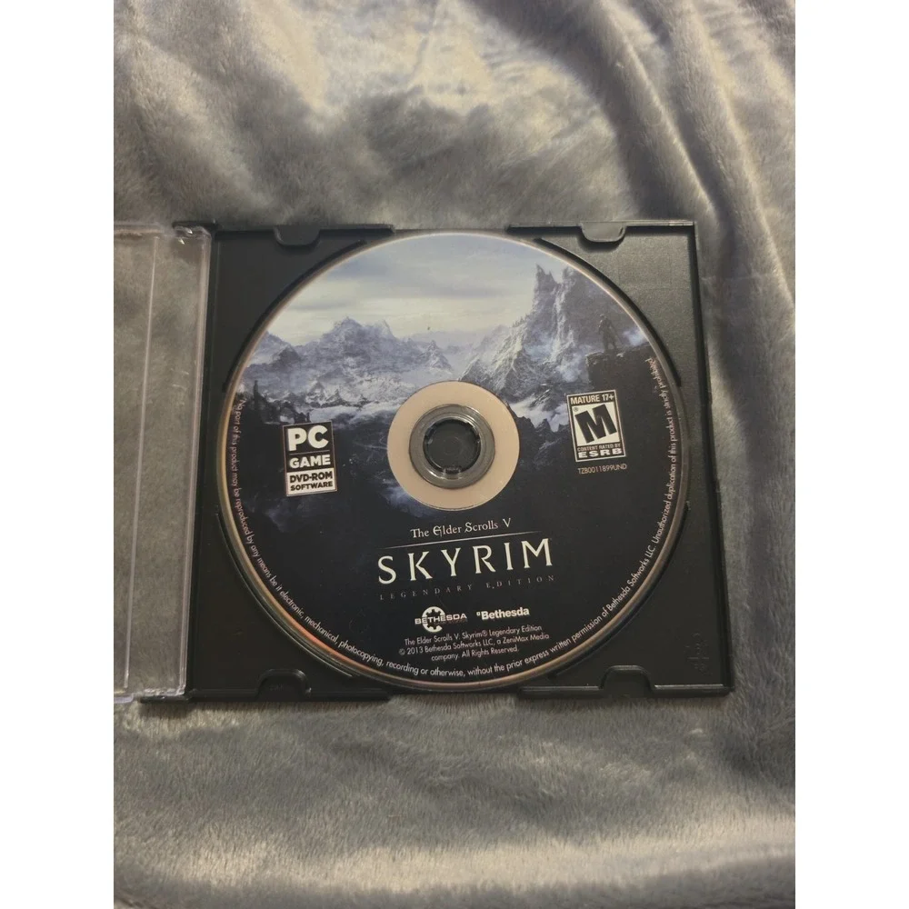 PC DVD Elder Scrolls V Skyrim Legendary Edition Disc Only
